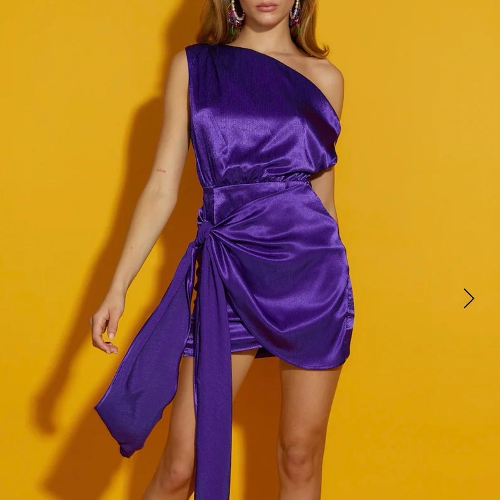 HELLO MOLLY CHARISMATA DRESS PURPLE